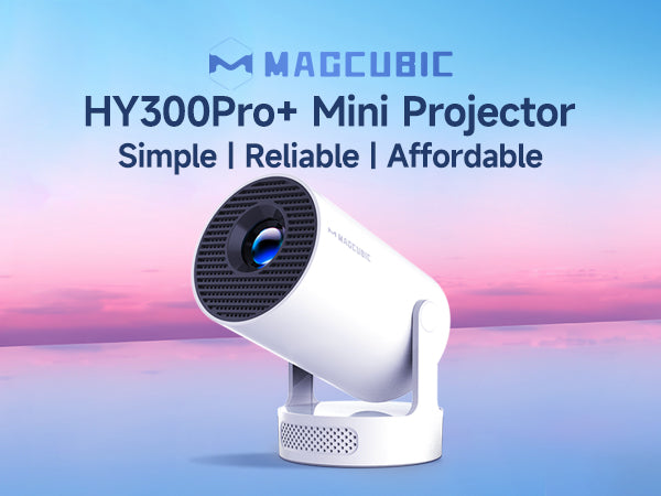 MagCubic HY300 Pro+ 1 Преносим проектор MagCubic HY300 Pro+