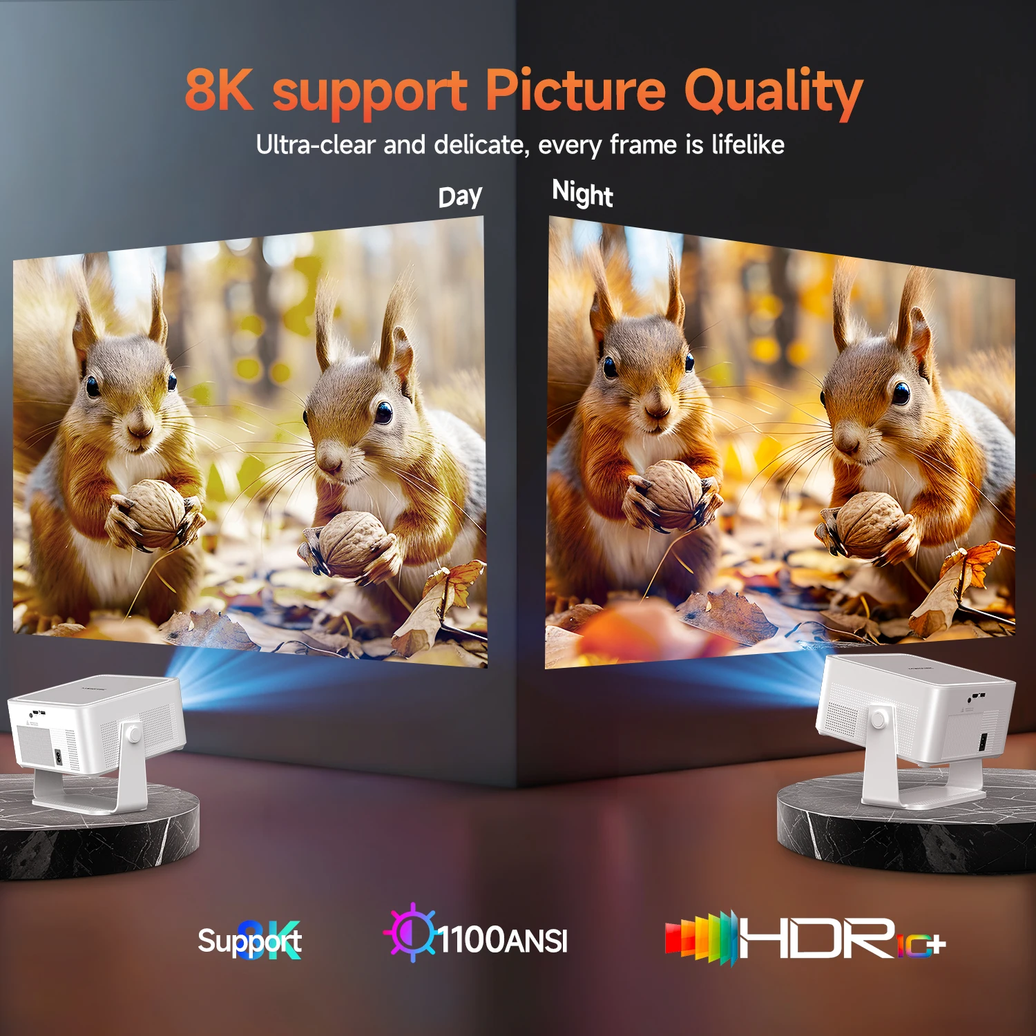 MagCubic HY450MAX 2 Full HD картина и яркост 1100 ANSI на MagCubic HY450MAX
