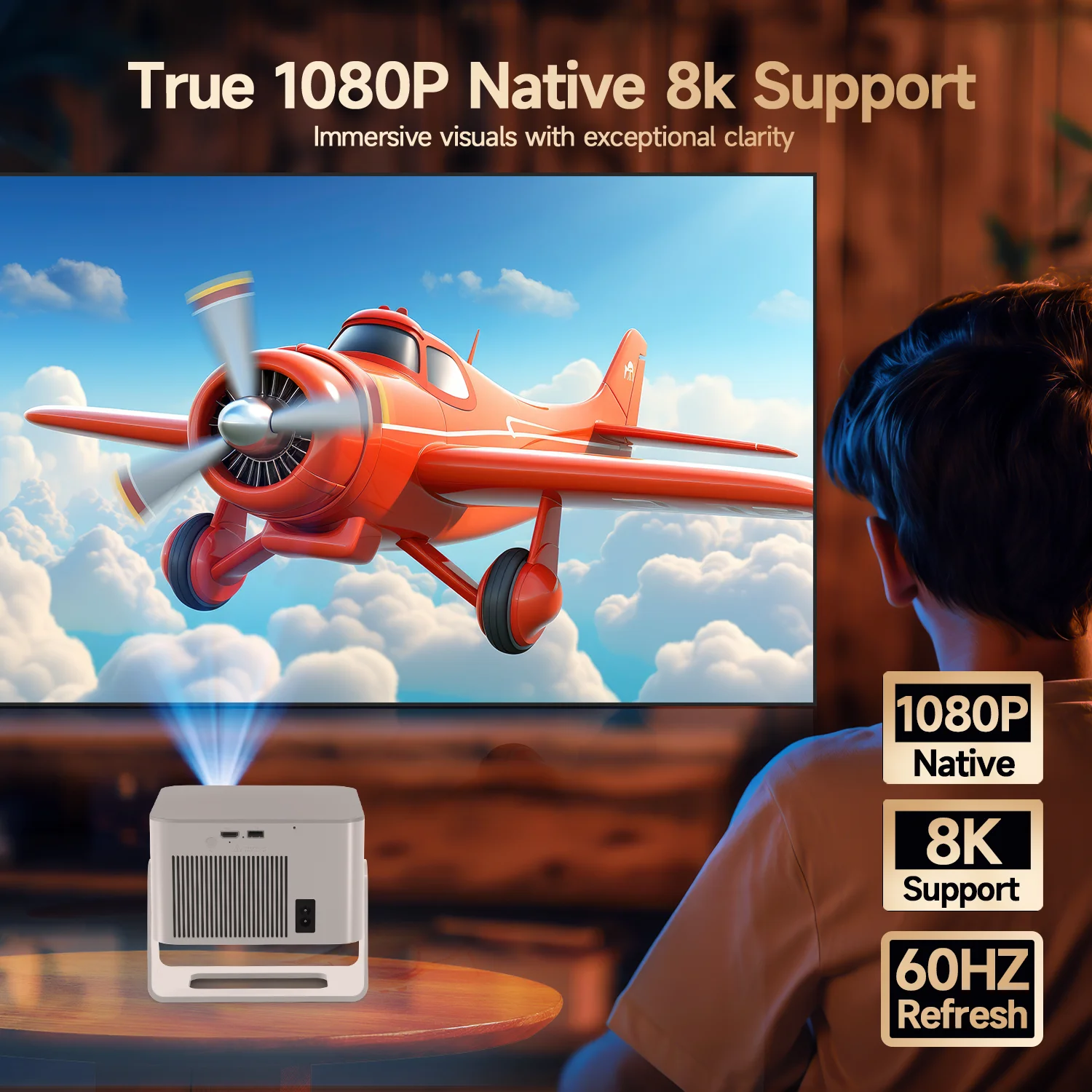 MagCubic HY350MAX 2 Full HD картина и яркост 600 ANSI на MagCubic HY350MAX