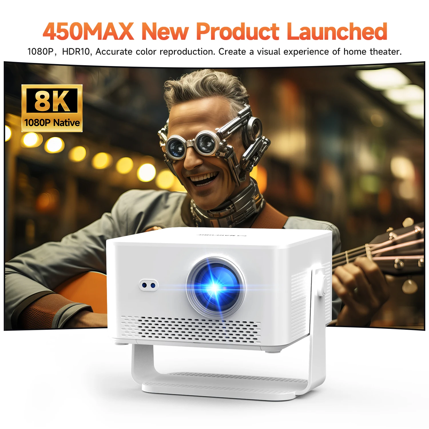 MagCubic HY450MAX 1 Проектор MagCubic HY450MAX за домашно кино